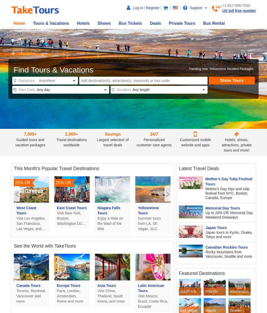 Keencoders tours and travel website portfolio